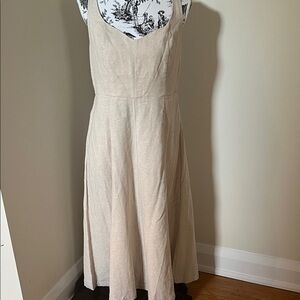 Old Navy Beige Midi Dress